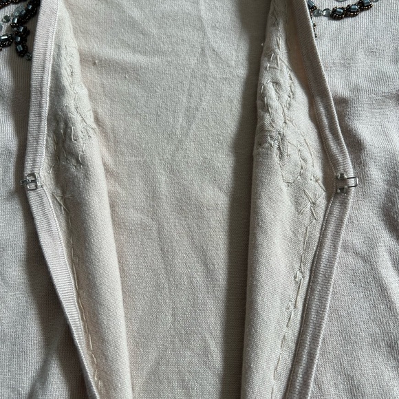BCBG Max Azria Y2K open beaded cardigan - Picture 4 of 5